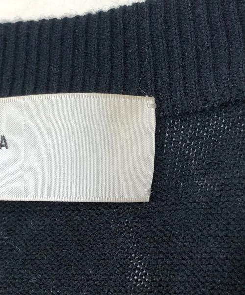 TOGA PULLA（トーガ プルラ）TOGA PULLA (トーガ プルラ) 2WAYニットカーディガンワンピース ブラック サイズ:36の古着・服飾アイテム