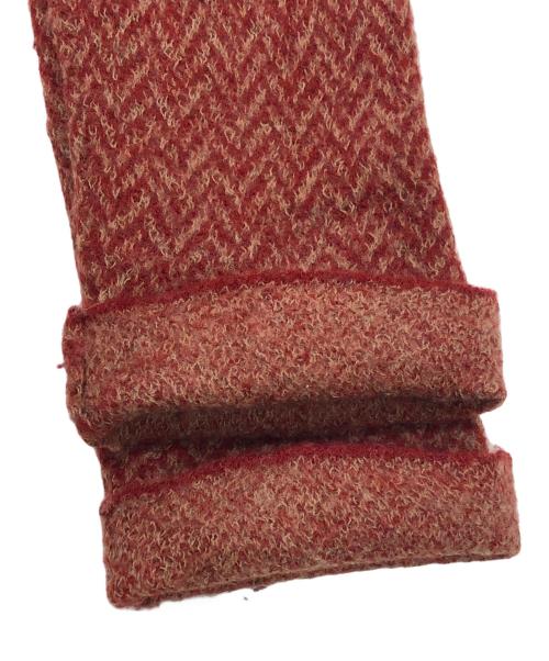 45R（フォーティファイブ・アール）45R (フォーティファイブ・アール) フロートチェックミックスDRESS ブラウン サイズ:FREEの古着・服飾アイテム