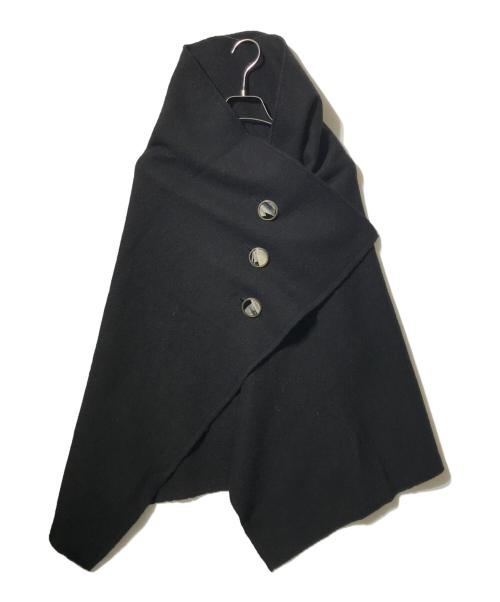 ISSEY MIYAKE（イッセイミヤケ）ISSEY MIYAKE (イッセイミヤケ) ウールマント ブラック サイズ:表記なしの古着・服飾アイテム