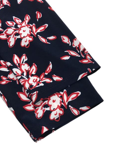 RALPH LAUREN（ラルフローレン）RALPH LAUREN (ラルフローレン) 花柄総柄ワンピース/七分袖ワンピース マルチカラー サイズ:14の古着・服飾アイテム