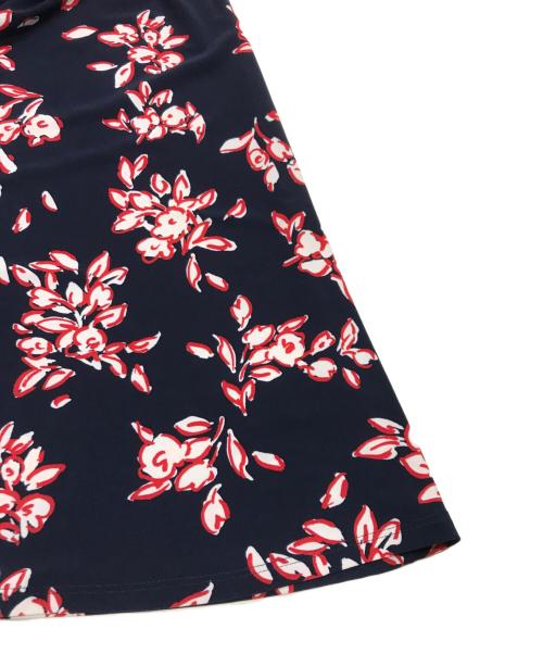 RALPH LAUREN（ラルフローレン）RALPH LAUREN (ラルフローレン) 花柄総柄ワンピース/七分袖ワンピース マルチカラー サイズ:14の古着・服飾アイテム