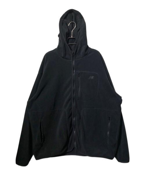 NEW BALANCE（ニューバランス）NEW BALANCE (ニューバランス) フリースジャケット ブラック サイズ:XLの古着・服飾アイテム