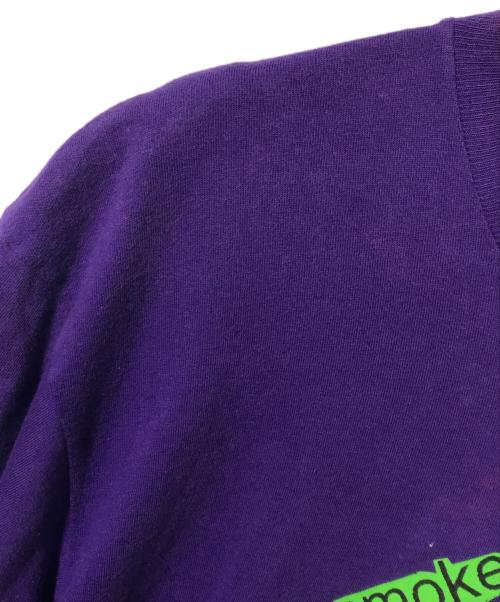 SUPREME（シュプリーム）Supreme (シュプリーム) スモークTシャツ パープル サイズ:Lの古着・服飾アイテム