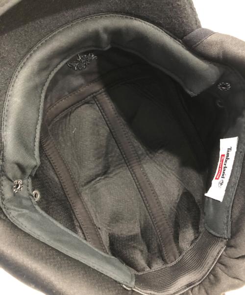 SUPREME（シュプリーム）Supreme (シュプリーム) Timberland (ティンバーランド) 2-In-1 Earflap Camp Cap ブラックの古着・服飾アイテム