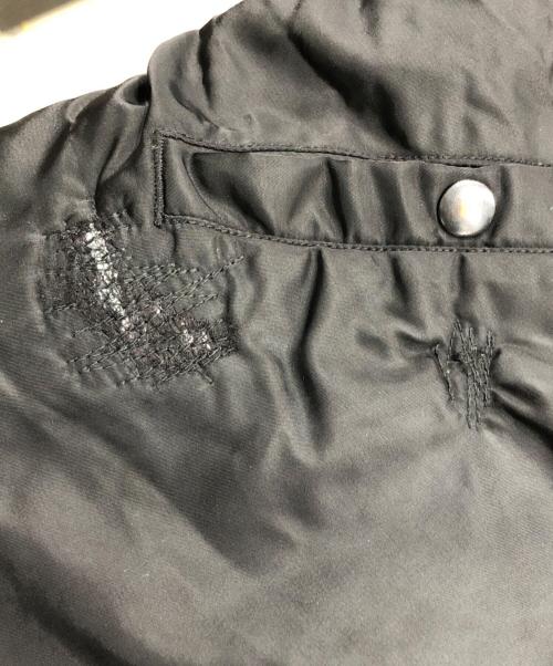 HOUSTON（ヒューストン）HOUSTON (ヒューストン) rebear by johnbull (リベアバイジョンブル) MA-1 FLIGHT JACKE/フライトジャケット ブラック サイズ:XXLの古着・服飾アイテム