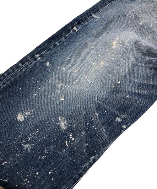 J.S HOMESTEAD（ジャーナルスタンダード ホームステッド）J.S HOMESTEAD (ジャーナルスタンダード ホームステッド) エイジングデニム ワイド5ポケ ペイント インディゴ サイズ:Lの古着・服飾アイテム