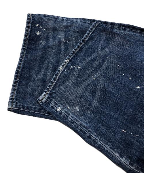 J.S HOMESTEAD（ジャーナルスタンダード ホームステッド）J.S HOMESTEAD (ジャーナルスタンダード ホームステッド) エイジングデニム ワイド5ポケ ペイント インディゴ サイズ:Lの古着・服飾アイテム