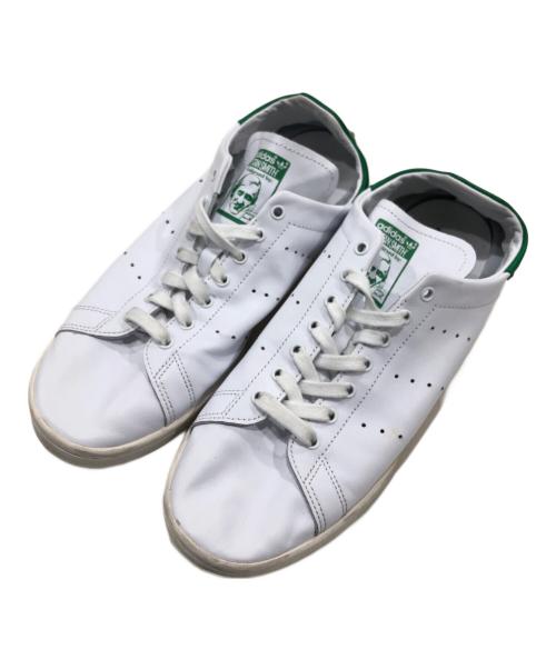 adidas（アディダス）adidas (アディダス) 2wayローカットスニーカー グリーン×ホワイト サイズ:US10/UK9 1/2/FR44の古着・服飾アイテム