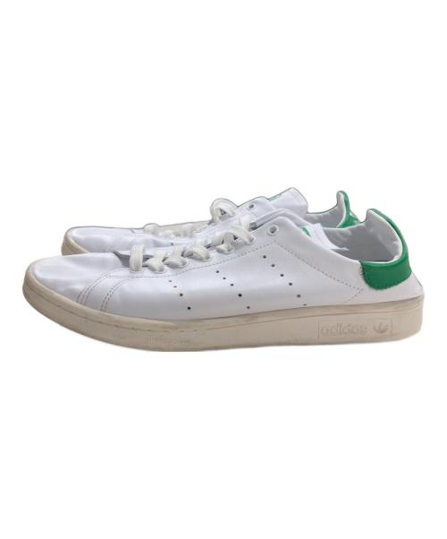 adidas（アディダス）adidas (アディダス) 2wayローカットスニーカー グリーン×ホワイト サイズ:US10/UK9 1/2/FR44の古着・服飾アイテム