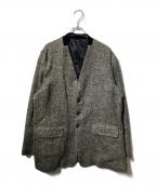 BISOWNビソウン）の古着「MIXTWEED JACKET ミックスツイードジャケット」｜ベージュ