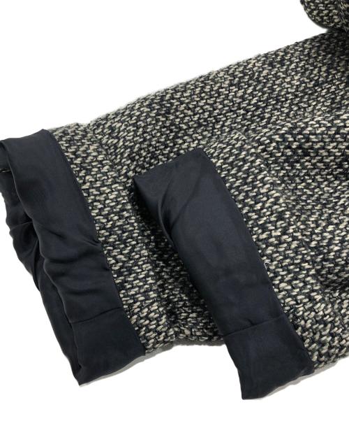 BISOWN（ビソウン）BISOWN (ビソウン) MIXTWEED JACKET ミックスツイードジャケット ベージュ サイズ:4の古着・服飾アイテム