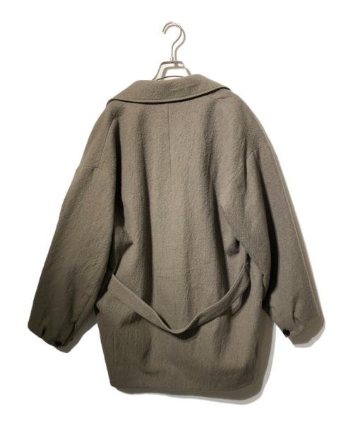 STILL BY HAND（スティルバイハンド）STILL BY HAND (スティルバイハンド) ウールラペルドオーバーコート ベージュ サイズ:48の古着・服飾アイテム