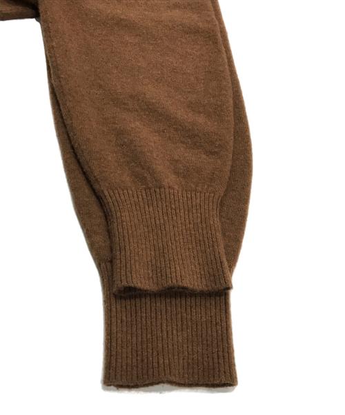 Plage（プラージュ）Plage (プラージュ) Vネックニット ブラウン サイズ:FREEの古着・服飾アイテム