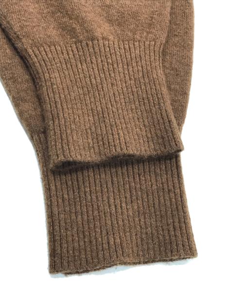 Plage（プラージュ）Plage (プラージュ) Vネックニット ブラウン サイズ:FREEの古着・服飾アイテム