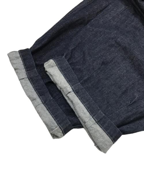 HARVESTY（ハーベスティー）HARVESTY (ハーベスティー) サーカスパンツ/ゴム引きデニムパンツ インディゴ サイズ:2の古着・服飾アイテム