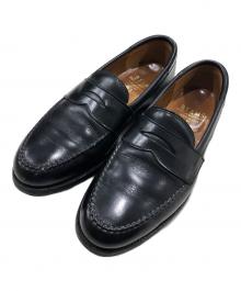 Alden×BEAMS（オールデン×ビームス）の古着「コインローファー/ビームスプラス別注」｜ブラック