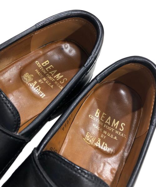 Alden（オールデン）Alden (オールデン) BEAMS (ビームス) コインローファー/ビームスプラス別注 ブラック サイズ:6Dの古着・服飾アイテム
