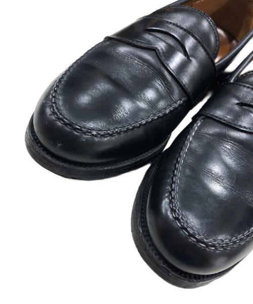 Alden（オールデン）Alden (オールデン) BEAMS (ビームス) コインローファー/ビームスプラス別注 ブラック サイズ:6Dの古着・服飾アイテム