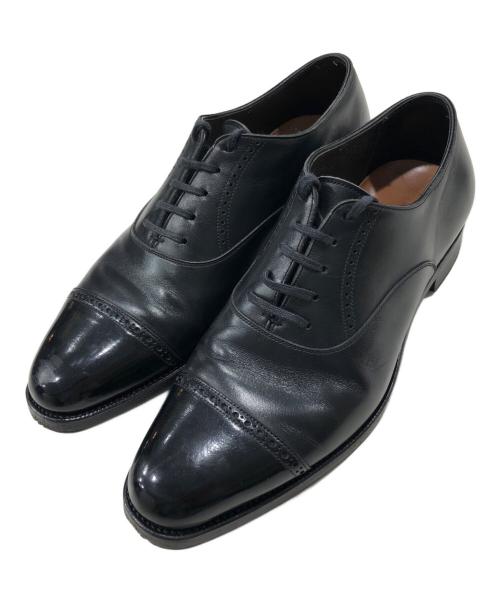 JOE WORKS（ジョーワークス）JOE WORKS (ジョーワークス) レザーシューズ ブラック サイズ:5の古着・服飾アイテム