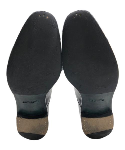 JOE WORKS（ジョーワークス）JOE WORKS (ジョーワークス) レザーシューズ ブラック サイズ:5の古着・服飾アイテム