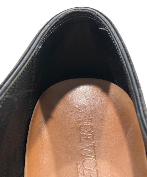 JOE WORKS（ジョーワークス）JOE WORKS (ジョーワークス) レザーシューズ ブラック サイズ:5の古着・服飾アイテム