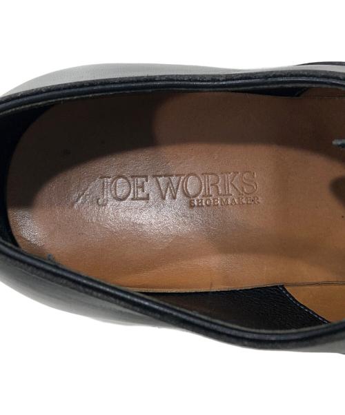 JOE WORKS（ジョーワークス）JOE WORKS (ジョーワークス) レザーシューズ ブラック サイズ:5の古着・服飾アイテム