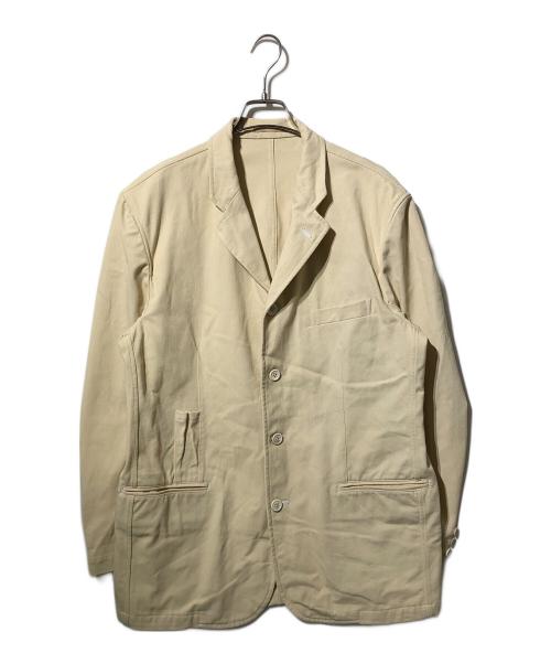 COMME des GARCONS HOMME（コムデギャルソン オム）COMME des GARCONS HOMME (コムデギャルソン オム) コットンカバーオール/ジャケット ベージュ サイズ:Mの古着・服飾アイテム