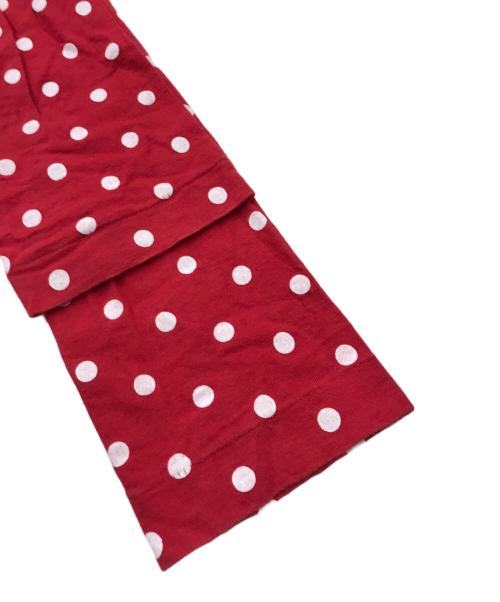 PLAY COMME des GARCONS（プレイコムデギャルソン）PLAY COMME des GARCONS (プレイコムデギャルソン) ドットカットソー レッド サイズ:Mの古着・服飾アイテム