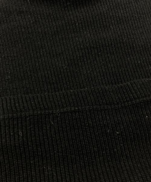 confect（コンフェクト）CONFECT (コンフェクト) ニットベスト/リブニットボトルネックベスト ブラック サイズ:4の古着・服飾アイテム