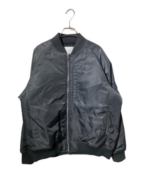 A + TOKYO（エープラス トウキョウ）A + TOKYO (エープラス トウキョウ) MA-1ジャケット グレー サイズ:2の古着・服飾アイテム