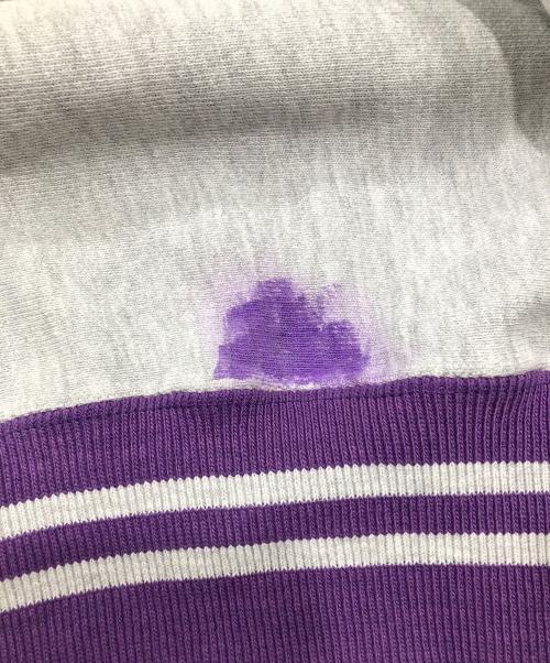 Champion REVERSE WEAVE（チャンピオン リバース ウィーブ）Champion REVERSE WEAVE (チャンピオン リバース ウィーブ) 刺繍クルーネックスウェット グレー サイズ:ＸＬの古着・服飾アイテム