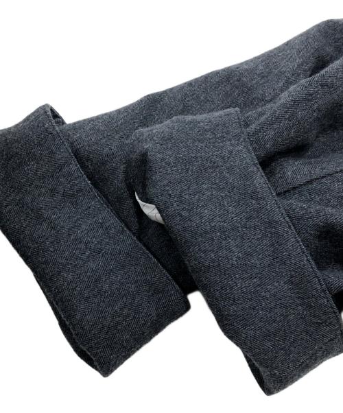 My Beautiful Landlet（マイビューティフルランドレット）My Beautiful Landlet (マイビューティフルランドレット) Bishu-herrinbone wool coat（びしゅうヘリンボーン　ウールコート） グレーの古着・服飾アイテム