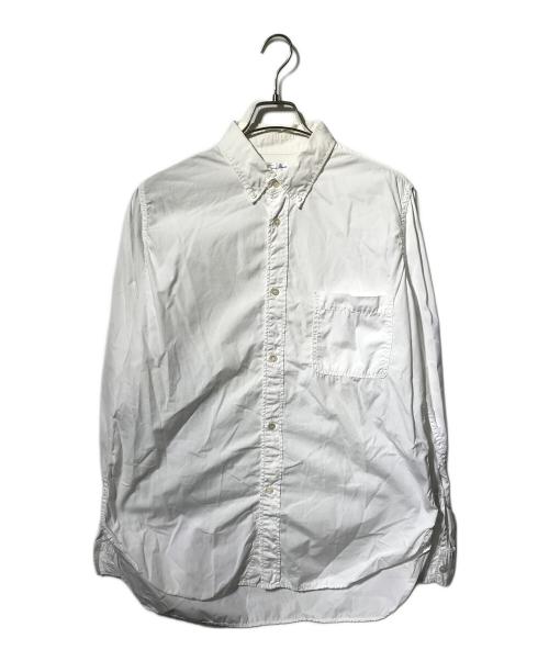 sans limite（サンリミット）sans limite (サンリミット) ２本針ボタンダウン/長袖シャツ ホワイト サイズ:2の古着・服飾アイテム