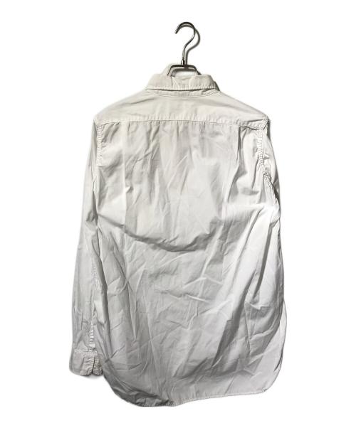sans limite（サンリミット）sans limite (サンリミット) ２本針ボタンダウン/長袖シャツ ホワイト サイズ:2の古着・服飾アイテム