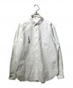MOUNTAIN RESEARCHマウンテンリサーチ）の古着「ボタンダウンシャツ」｜ホワイト