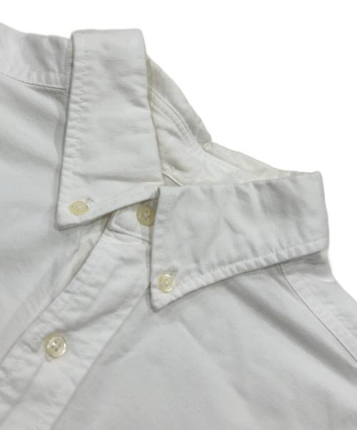 MOUNTAIN RESEARCH（マウンテンリサーチ）MOUNTAIN RESEARCH (マウンテンリサーチ) ボタンダウンシャツ ホワイト サイズ:Lの古着・服飾アイテム