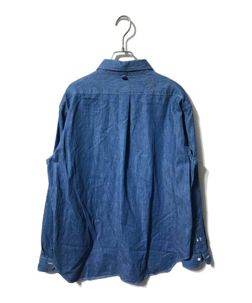 A vontade（アボンタージ）A vontade (アボンタージ) デニムボタンダウンシャツ インディゴ サイズ:Lの古着・服飾アイテム