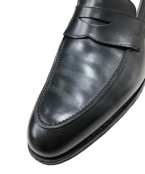 Crockett & Jones（クロケット＆ジョーンズ）Crockett & Jones (クロケット＆ジョーンズ) ペニーローファー ブラック サイズ:9 1/2の古着・服飾アイテム