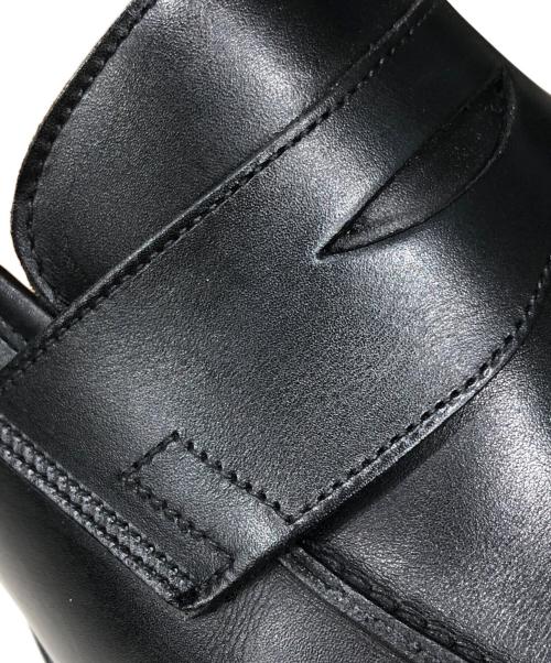 Crockett & Jones（クロケット＆ジョーンズ）Crockett & Jones (クロケット＆ジョーンズ) ペニーローファー ブラック サイズ:9 1/2の古着・服飾アイテム