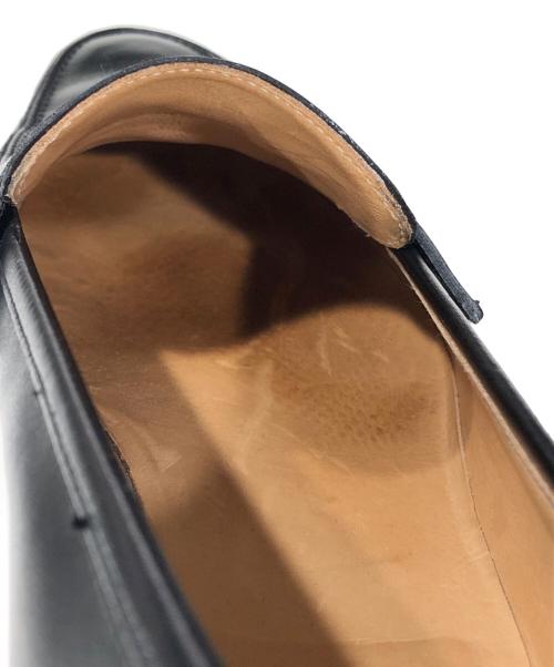 Crockett & Jones（クロケット＆ジョーンズ）Crockett & Jones (クロケット＆ジョーンズ) ペニーローファー ブラック サイズ:9 1/2の古着・服飾アイテム