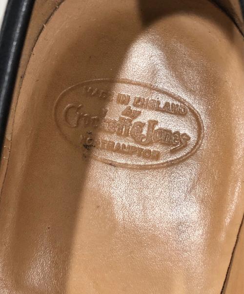 Crockett & Jones（クロケット＆ジョーンズ）Crockett & Jones (クロケット＆ジョーンズ) ペニーローファー ブラック サイズ:9 1/2の古着・服飾アイテム