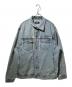X-LARGE（エクストララージ）の古着「デニムジャケット/SIDE CUTTING DENIM JACKET」｜インディゴ