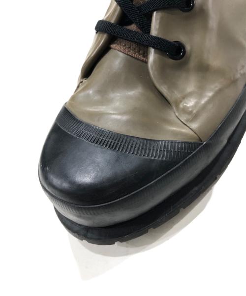 SUPERGA（スペルガ）SUPERGA (スペルガ) Y's (ワイズ) レースアップブーツ オリーブ サイズ:US10　1/2の古着・服飾アイテム