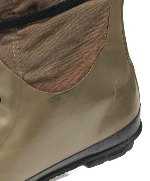 SUPERGA（スペルガ）SUPERGA (スペルガ) Y's (ワイズ) レースアップブーツ オリーブ サイズ:US10　1/2の古着・服飾アイテム