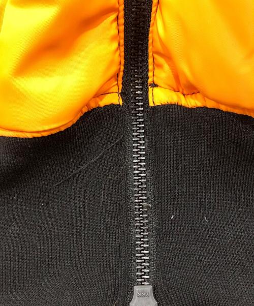 ALPHA（アルファ）ALPHA (アルファ) フライトジャケット ブラック サイズ:Lの古着・服飾アイテム