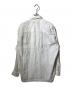 ISSEY MIYAKE (イッセイミヤケ) プリーツ加工長袖シャツ ホワイト サイズ:2：10000円