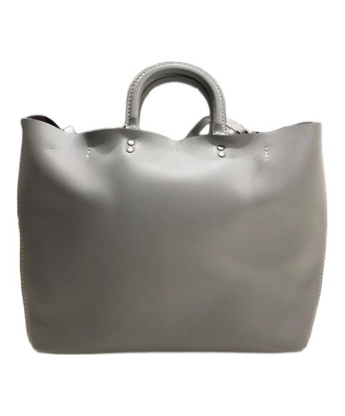 COACH（コーチ）COACH (コーチ) ローグ 2WAYレザーバッグ グレーの古着・服飾アイテム