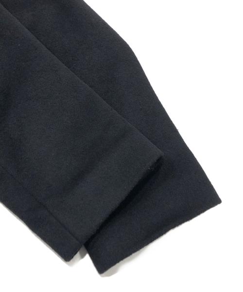 LAUREN RALPH LAUREN（ローレンラルフローレン）LAUREN RALPH LAUREN (ローレンラルフローレン) フェイクファーウールブレンドコート ブラック サイズ:12の古着・服飾アイテム