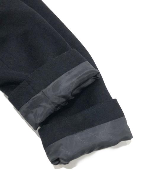 LAUREN RALPH LAUREN（ローレンラルフローレン）LAUREN RALPH LAUREN (ローレンラルフローレン) フェイクファーウールブレンドコート ブラック サイズ:12の古着・服飾アイテム