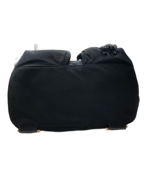 TORY BURCH（トリーバーチ）TORY BURCH (トリーバーチ) マリオン バックパック ブラックの古着・服飾アイテム